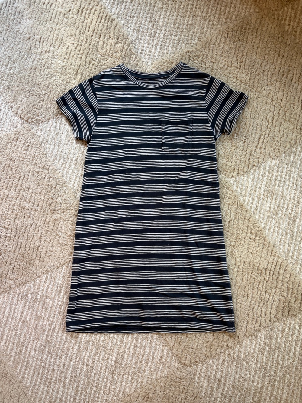 Pact Striped T-Shirt Dress